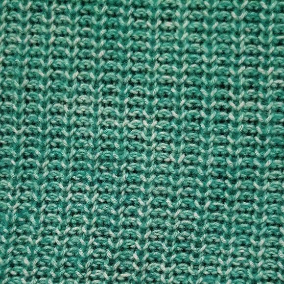 Candace Cameron Bure Women's Teal Cowl Neck Sweater - Picture 5 of 5
